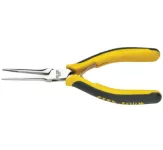 Ceta Form Super Insulated Round Nose Pliers, 115 Mm, Yellow, Turkish Model H25-31-0115
