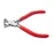 Electronics End Cutter With Red Insulated Handle, 120 Mm (4.7") Ceta Form (Turkish), Model H31S-120SB
