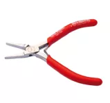 Electronic Flat Nose Pliers With Super Handle, 135 Mm, Ceta Form (Turkish), Model H37-31-0135