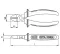 Standard Diagonal Cutting Pliers, Super Grip Handle, 160mm – Ceta Form, Made In Turkey, Model: E06-11-0160