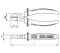 Standard Diagonal Cutting Pliers, Super Grip Handle, 180mm – Ceta Form, Made In Turkey, Model: E06-11-0180