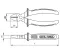 Standard Side Cutting Pliers, Super Grip Handle, 140mm Polish Finish – Ceta Form, Made In Turkey, Model: E06-41-0140