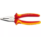 Combination Pliers, 1000V Insulated, 180mm – Ceta Form, Made In Turkey, Model: G10-18-0180