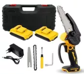 Cordless Pruner Saw 6"21V 2 Battery And Charger