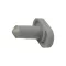 Rubber Door Silencer For Wood Door, 1/8" Width X 3/4" Length, Gray Finish (Packet Of 100)