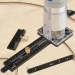 Wood Router Milling Circle Slotting Circle Cutting Jig