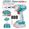 TOTAL Cordless Impact Driver & Wrench 20V / 2Ah (TIWLI20208)
