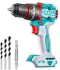 TOTAL Compact Brushless Cordless Impact Drill 20V/66Nm Without Battery And Charger (TIDLI206681)