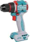 TOTAL Compact Brushless Cordless Impact Drill 20V/66Nm Without Battery And Charger (TIDLI206681)