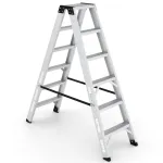 Aluminum Ladder, 6 Wide Steps