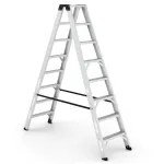 Aluminum Ladder, 8 Wide Steps