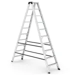 Aluminum Ladder, 10 Wide Steps