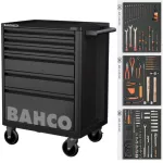 Bahco Tool Trolley With 7 Drawers And 216 Tools