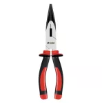 KAFUWELL 8″ Nose Pliers – Black & Silver