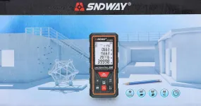 SW-DM100 Laser 100 Meter -distance Meter, - Black Orange