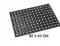Rubber Anti Slipping Floorings With Holes For The Wet Areas Size 60 Cm * 40Cm * 10Mm