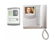 Full Intercom Kit Of Panel 1 Button Includes The Camera And Mic And Speaker + Monitor 2 Button Speak...