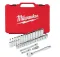 MILWUAKEE 3/8 Drive 32 Pc Ratchet + Socket Set Metric