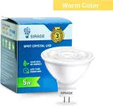 Sirage Spot Lamp 5W 3 Colors Crystal GU5.3