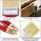 Generic Paint Brush, 3 Pieces (1 Inch - 2 Inch - 3 Inch)