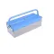 Tool Box 35cm - 1 Layer Tool Storage Box, Enlarged Style- Blue X Grey,