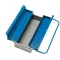 Tool Box 35cm - 1 Layer Tool Storage Box, Enlarged Style- Blue X Grey,