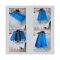 Tool Box 56 Cm - 5 Layer Tool Storage Box, Enlarged Style- Blue X Grey,