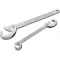 Double Ended Master Speed Wrench ‎Chrome Vanadium Steel 2pcs 9-32mm 3/8"-16/20" Universal Pipe