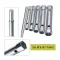 6pcs 8-17mm Tube Spanner Set Metric Tubular Box Wrench Tube Bar Spark-Plug Spanner Steel Double Ended Automotive Plumb Repair