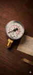 WIKA Pressure Gauge, 0 - 10 bar, Model: 111.10