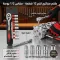 12 Piece 1/2-Inch Square Drive Metric Socket And Ratchet Set - DIY Home Workshop Professional & Car Kit