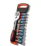 12 Piece 1/2-Inch Square Drive Metric Socket And Ratchet Set - DIY Home Workshop Professional & Car Kit