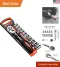 12 Piece 1/2-Inch Square Drive Metric Socket And Ratchet Set - DIY Home Workshop Professional & Car Kit