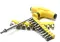 24-Piece T-Shape Screwdriver Set – Versatile Hand Tools With Ratchet Pawl, Socket Spanner, And Batch Heads For Efficient Use