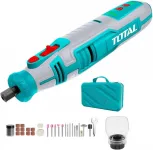 TOTAL Tools 8V Cordless Rotary Tool + 67 Accessories