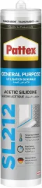 SL212 Transparent Acetoxy Silicone Sealant - 280ml