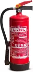 6kg ABC Dry Powder Fire Extinguisher – Multi-Purpose Fire Protection For Home, Office, Shop & Wareho...
