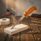 2 * 1 Jespson And Gypsum Board Saw Ergonomic Handle Thick Blade Sharp Teeth Wood Cutting Woodworking 6.5"/165MM