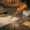 2 * 1 Jespson And Gypsum Board Saw Ergonomic Handle Thick Blade Sharp Teeth Wood Cutting Woodworking 6.5"/165MM