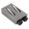 Rolson Aluminium Pocket Hole Jig With Twin 6, 8, 10mm Drill Bit Guides