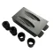 Rolson Aluminium Pocket Hole Jig With Twin 6, 8, 10mm Drill Bit Guides