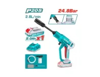 TOTAL – Cordless Pressure Washer 20V 24.8B