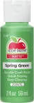 Plaid Apple Barrel Spring Green