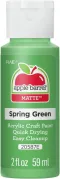 Plaid Apple Barrel Spring Green