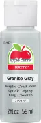 Plaid Apple Barrel Granite Gray