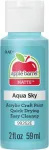 Plaid Apple Barrel Aqua Sky
