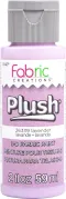 Plaid Fabric Creations Lavender Plush 3-D
