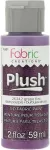 Plaid Fabric Creations Grape Fizz Plush 3-D
