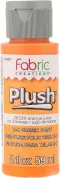 Plaid Fabric Creations Orange Juice Plush 3-D