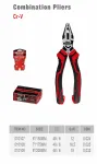 WISEUP 6" Heavy Duty Combination Pliers